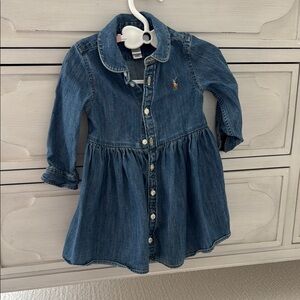 Ralph Lauren Blue Denim Dress